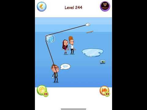 Video guide by SSSB Games: Troll Robber Steal it your way Level 244 #trollrobbersteal