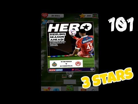 Video guide by Puzzlegamesolver: Score! Hero 2 Level 101 #scorehero2