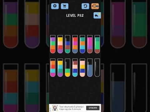 Video guide by ITA Gaming: Water Color Sort Level 792 #watercolorsort