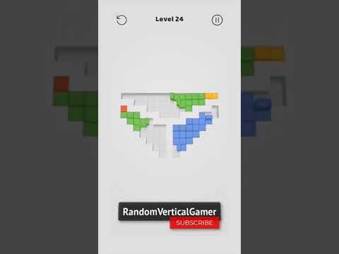 Video guide by RandomVerticalGamer: Clash of Blocks! Level 24 #clashofblocks