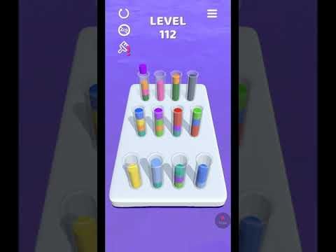 Video guide by Glitter and Gaming Hub: Sort It 3D Level 112 #sortit3d
