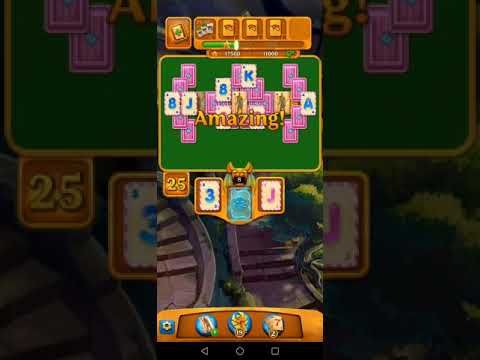 Video guide by Tassnime Channel: .Pyramid Solitaire Level 1383 #pyramidsolitaire