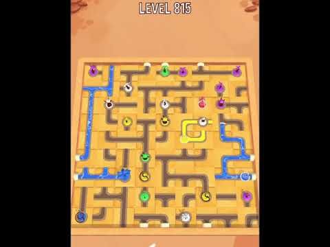 Video guide by D Lady Gamer: Water Connect Puzzle Level 815 #waterconnectpuzzle