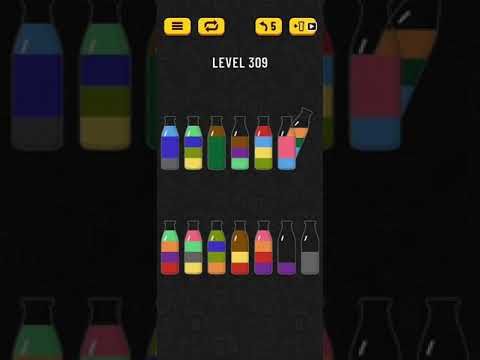 Video guide by HelpingHand: Soda Sort Puzzle Level 309 #sodasortpuzzle
