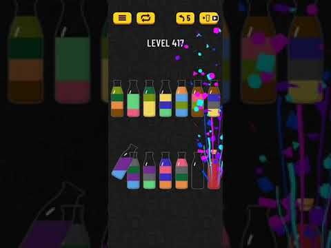 Video guide by HelpingHand: Soda Sort Puzzle Level 417 #sodasortpuzzle