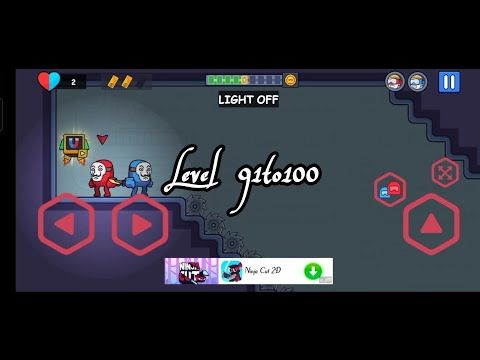 Video guide by VASANTH GAMING: Red and Blue Level 91 #redandblue