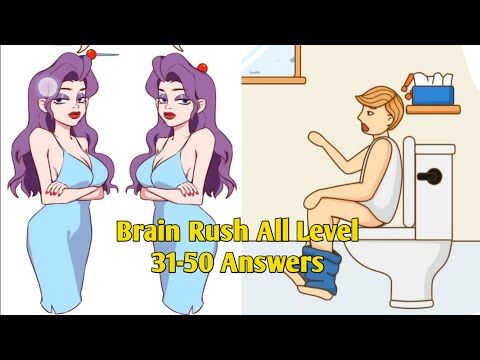 Video guide by Nafisa Komputer: Brain Rush Level 31-50 #brainrush