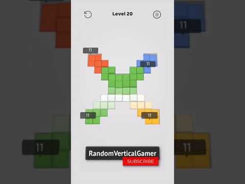 Video guide by RandomVerticalGamer: Clash of Blocks! Level 20 #clashofblocks