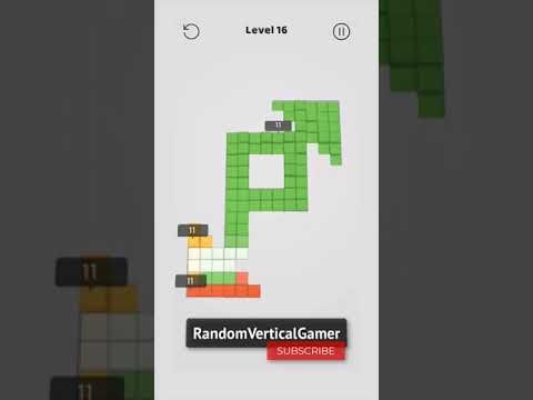 Video guide by RandomVerticalGamer: Clash of Blocks! Level 16 #clashofblocks