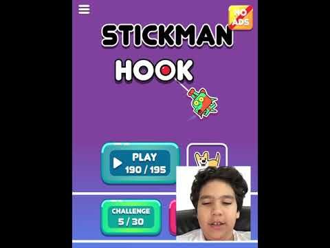 Video guide by Xtreme Gamer2308: Stickman Hook Level 190 #stickmanhook