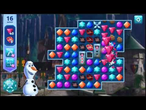 Video guide by skillgaming: Disney Frozen Adventures Level 166 #disneyfrozenadventures