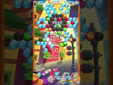 Video guide by IOS Fun Games: Bubble Mania Level 682 #bubblemania