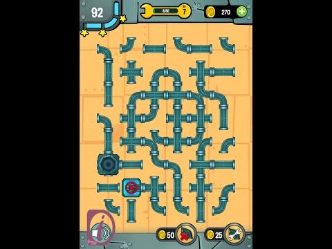 Video guide by walk-through: Pipes Level 92 #pipes