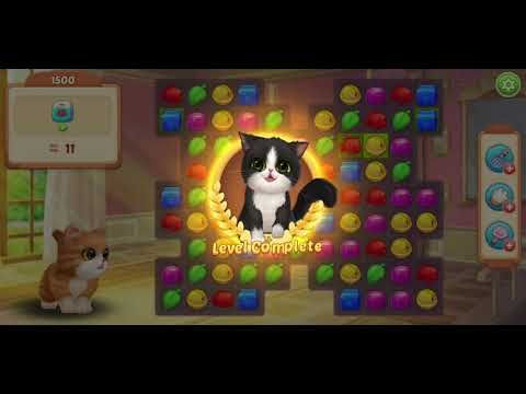 Video guide by Leo Mercury Games: Kitten Match Level 1500 #kittenmatch