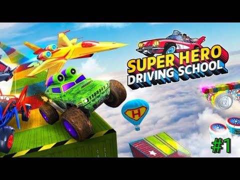 Video guide by Kumar Ksk Kishan Gaming: Super Hero Driving School Level 1 #superherodriving