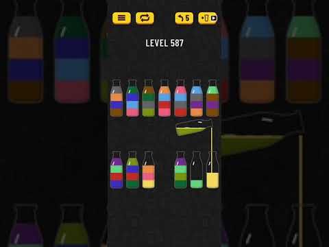 Video guide by HelpingHand: Soda Sort Puzzle Level 587 #sodasortpuzzle