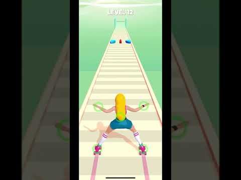Video guide by Shiledar Gaming: Roller Skate Girl Level 12 #rollerskategirl