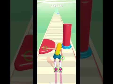 Video guide by Shiledar Gaming: Roller Skate Girl Level 14 #rollerskategirl