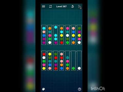 Video guide by Mobile Games: Ball Sort Puzzle Level 387 #ballsortpuzzle