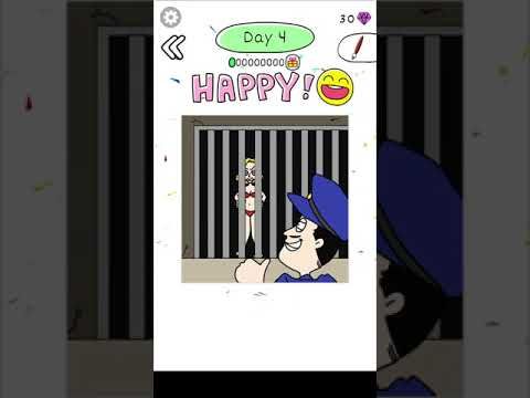 Video guide by RebelYelliex: Draw Happy Police! Level 4 #drawhappypolice