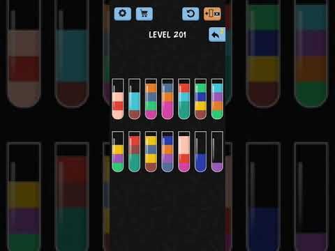 Video guide by HelpingHand: Color Sort! Level 201 #colorsort