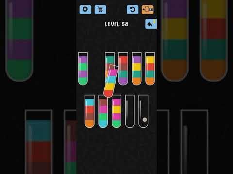 Video guide by Gaming ZAR Channel: Color Sort! Level 58 #colorsort