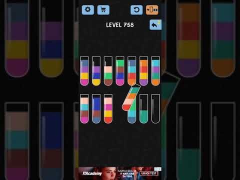 Video guide by ITA Gaming: Color Sort! Level 758 #colorsort