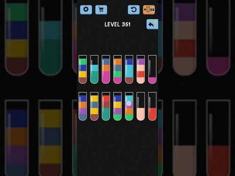 Video guide by HelpingHand: Color Sort! Level 351 #colorsort