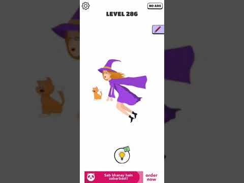 Video guide by Chaker Gamer: Draw a Line: Tricky Brain Test Level 286 #drawaline