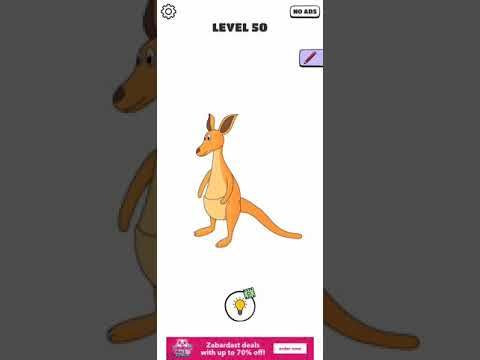 Video guide by Chaker Gamer: Draw a Line: Tricky Brain Test Level 50 #drawaline