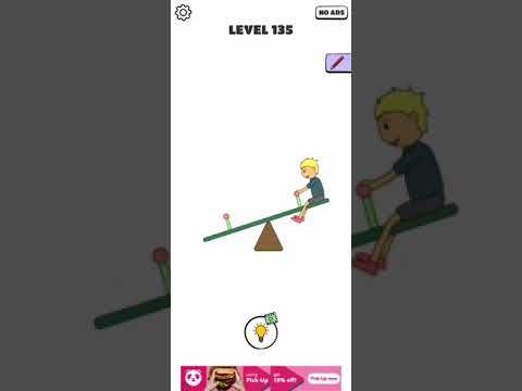 Video guide by Chaker Gamer: Draw a Line: Tricky Brain Test Level 135 #drawaline
