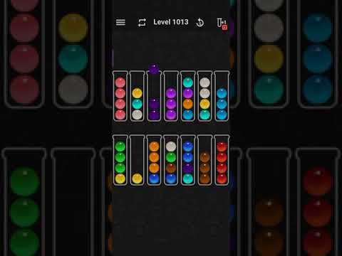 Video guide by etenia Productions: Ball Sort Color Water Puzzle Level 1013 #ballsortcolor