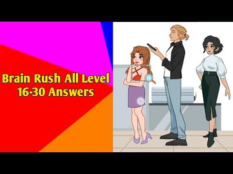 Video guide by Nafisa Komputer: Brain Rush Level 16-30 #brainrush