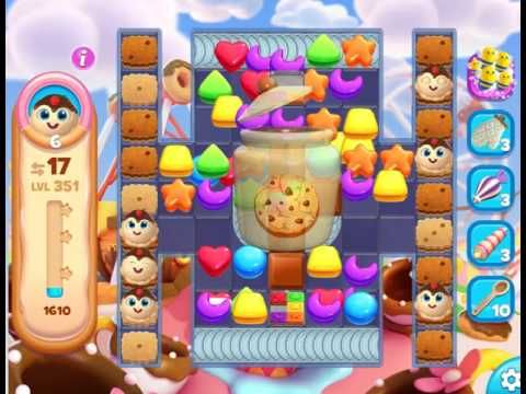 Video guide by Candy Crush Fan: Cookie Jam Blast Level 351 #cookiejamblast