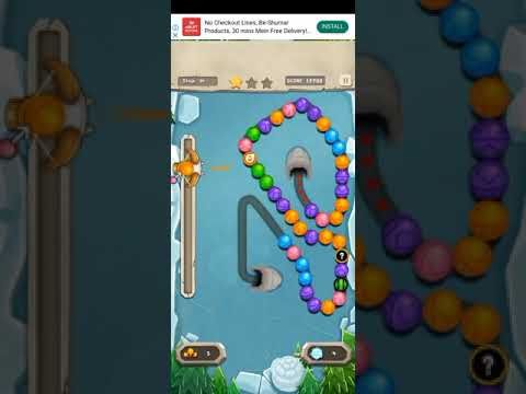 Video guide by White 444 Shorts: Marble Mission Level 34 #marblemission
