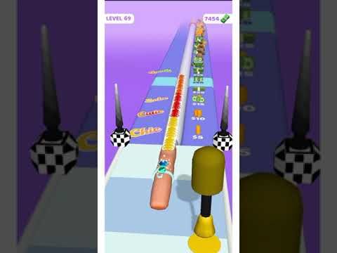 Video guide by Lalalee Mobile Gaming: Nail Stack! Level 69 #nailstack
