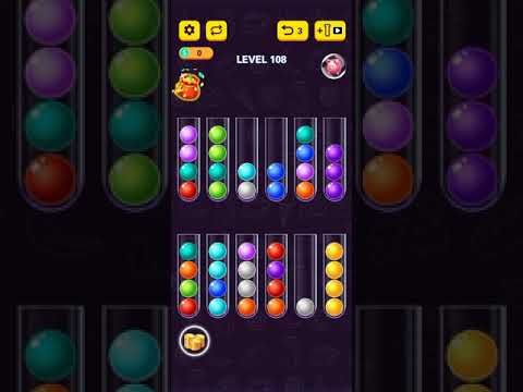 Video guide by Gaming ZAR Channel: Ball Sort Puzzle 2021 Level 108 #ballsortpuzzle