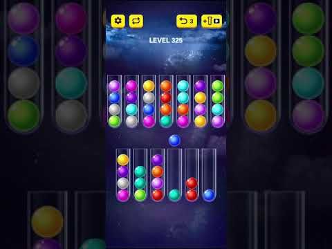 Video guide by Mobile games: Ball Sort Puzzle 2021 Level 325 #ballsortpuzzle