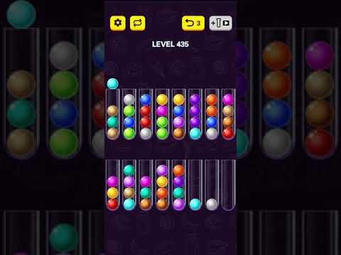Video guide by Mobile games: Ball Sort Puzzle 2021 Level 435 #ballsortpuzzle