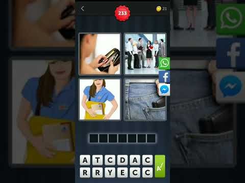 Video guide by AnyDou 93: 4 Fotos 1 Palabra Level 221 #4fotos1