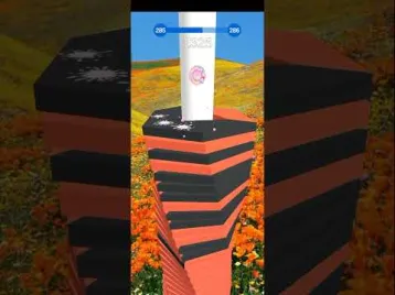 Video guide by Gameplay Game: Stack Ball 3D Level 285 #stackball3d
