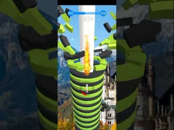 Video guide by Gameplay Game: Stack Ball 3D Level 372 #stackball3d