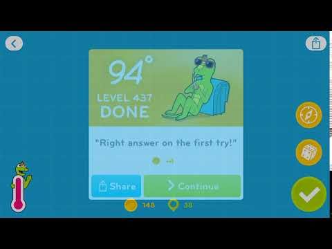 Video guide by RebelYelliex: 94 Degrees Level 437 #94degrees