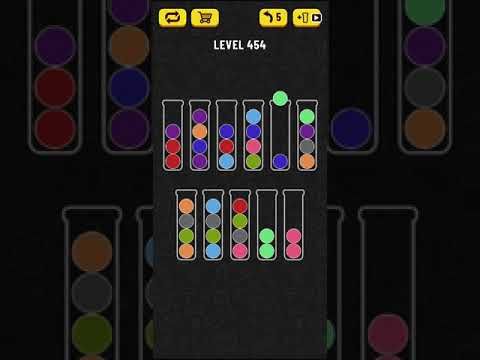 Video guide by Mobile games: Ball Sort Puzzle Level 454 #ballsortpuzzle