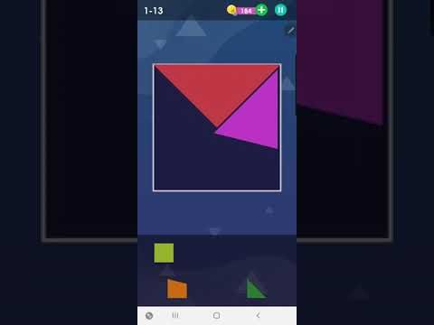 Video guide by This That and Those Things: Tangram! Level 1-13 #tangram