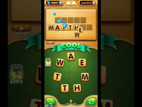 Video guide by ETPC EPIC TIME PASS CHANNEL: Bible Word Puzzle Chapter 87 - Level 3 #biblewordpuzzle