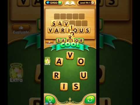 Video guide by ETPC EPIC TIME PASS CHANNEL: Bible Word Puzzle Chapter 94 - Level 1 #biblewordpuzzle