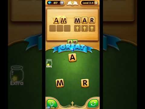 Video guide by ETPC EPIC TIME PASS CHANNEL: Bible Word Puzzle Chapter 2 - Level 4 #biblewordpuzzle