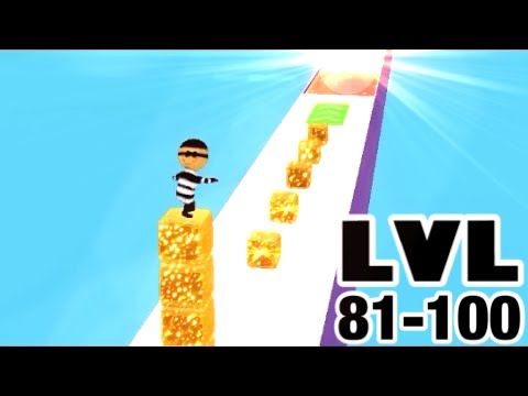 Video guide by Banion: Cube Surfer! Level 81-100 #cubesurfer