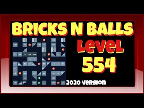Video guide by Bricks N Balls: Bricks n Balls Level 554 #bricksnballs